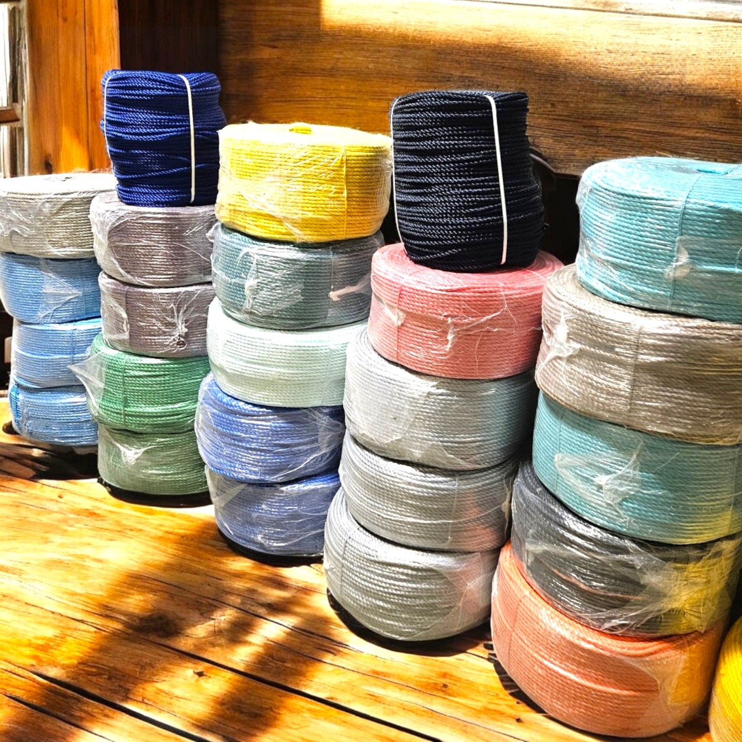 BULK ROPE 3/8” 3-Plyed Twisted Polypropylene x 1200’ Sold by Coil