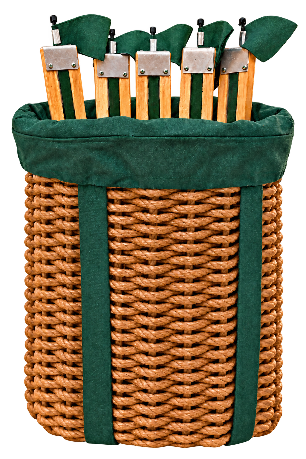 413 Handcrafted Woven Rope Ice Fishing & Pack Basket - Made in Maine